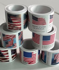10 Rolls Of 100 Forever Stamps 2024 USPS Postage-In Total 1000 PCS Newest picture
