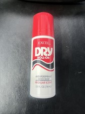 NOS Vtg Excel Roll-on Antiperspirant 2.5 Oz picture