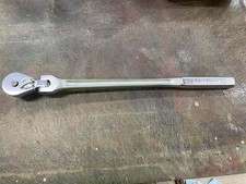 44984 Vintage Craftsman 1/2-inch Drive Flex Head Long Handle Ratchet Made in USA picture
