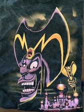 Disney Villains Jafar – Acid Wash Black T-Shirt – XL – NWT picture