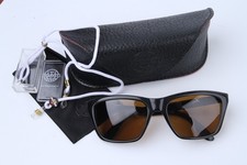 Vintage Vuarnet 006 Large Black  Sunglasses PX2000 Mineral  Light Brown picture