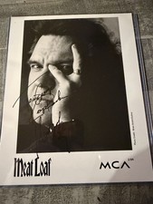 MEAT LOAF Signed Autographed 8x10 Photo..ROCK Legend..(d.2022) Mueller COA picture