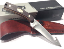 Schrade Old Timer Delrin Sharpfinger Guthook Blade Hunting Skinning Knife 158OT picture