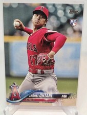 2018 Topps Update Series - Shohei Ohtani #US1 Pitching, Red Jersey (RC) picture