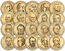 2007 THRU 2011 PRESIDENTIAL DOLLAR COINS @ 3.29 EACH COIN picture
