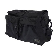 PORTER YOSHIDA  FORCE SHOULDER BAG S 855-05457 Black Made in Japan picture