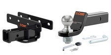CURT Trailer Hitch Class 3 Tow Kit, 2in Ball Mount, Hitch Lock, Pin & Clip 13564 picture