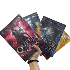 Throne Of Glass Book By Sarah J Maas (English Book Soft Cover) 2 VOL SET BOOKS picture
