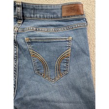 Hollister Low-Rise Bootcut Jeans Womens 5R W27 L32 Medium Wash Classic Stretch picture