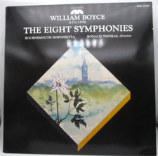Wm. Boyce 8 Symphonies (Bournemouth Sinfonietta, R. Thomas) MusicMasters 20060 picture