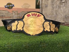 SWF Slammers Wrestling Federation World Heavyweight Championship T Title Belt picture