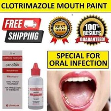 CANDID MOUTH PAINT FOR ORAL THRUSH TREATMENT FOR KILLS FUNGAL INFECTION 25ml US picture