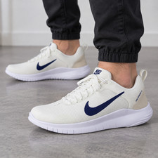 NWT Nike Flex Experience Run 12 Men's Low Top Mesh Sail Deep Royal BlueDV0740103 picture