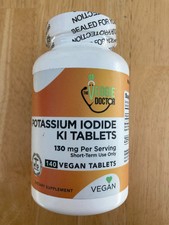 The Veggie Doctor Potassium + Iodide 140 Vegan Tablets Supplement 130mg picture
