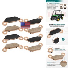 JAVIK Front & Rear Brake Pads Sintered John Deere Gator XUV 620i 850D TX HPX picture