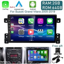 Android15 CarPlay For Suzuki Grand Vitara 2005-2015 Car Stereo Radio GPS Navi BT picture