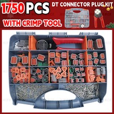 NEW 1750PCS Deutsch DT Connector Plug Kit With Deutsch Crimp Tool Auto Marine picture