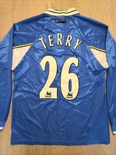 Chelsea 1997-99 Umbro John Terry #26 Long Sleeve Jersey Shirt Large Vintage picture