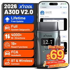 2026 XTOOL A30D V2.0 Bidirectional OBD2 Scanner All System Diagnostic Scan Tool picture