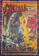 1956 Godzilla King Of Monsters - Movie Poster - Ishiro Honda - MEXICO - 24