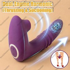 Wearable-Thrusting-Vibrator-Massager-Sucking-Toys-For Women-Remote-Lubricants picture