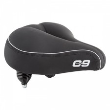 Cloud-9 Unisex Cut Out Bicycle Comfort Seat Cruiser Airflow Relief Channel Black picture