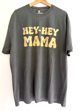 ROBERT PLANT Official Hey Hey Mama Tour 2026 T-Shirt Size XL  Distressed Gray picture