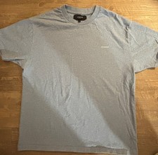 Legend London Mens T-Shirt Light Blue Heather Crew Neck Short Sleeve Size Large picture