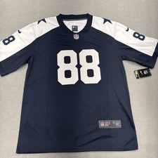 Dallas Cowboys Jersey Mens XL Navy NFL Football CeeDee Lamb Nike NEW Throwback picture
