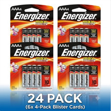 BRAND NEW FACTORY SEALED 24 COUNT ENERGIZER MAX AAA BATTERIES picture