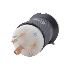 Hubbell EdgeConnect HBL2611ST 30A Twist Turn Locking Plug 1-Phase L5-30P 125V picture