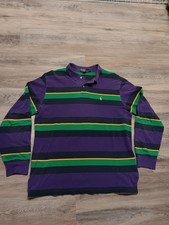 Ralph Lauren vintage mens Rugby longsleeve shirt L XL picture