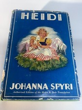 Vintage Heidi Johanna Spyri Thrushwood Edition Helen B Dole Translation Hard picture