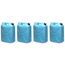 Scepter 5 Gal Military Style Water Can Container with Reversible Spout, 4 Pack picture