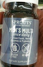 Sprouts Farmers Market Men's Multi Daily Multivitamin 90 Tablets Gluten-Free picture