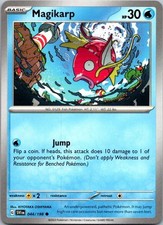 Magikarp 044/198 Common Scarlet & Violet Pokemon Near Mint picture