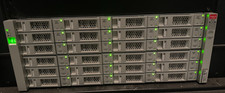 LOADED  SUN ORACLE DE2-24C 24 BAY STORAGE 80TB W/PCI SAS3 HBA Cables/Cards picture