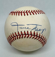 Willie Mays Autograph Signed Official NL Baseball JSA LOA Sweet Spot Giants HOF picture