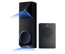 WYZE Wireless Duo Cam Video Doorbell (Chime Included), Battery Powered, 2K Full picture