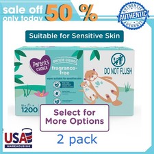 Parents Choice Fragrance-Free Baby Wipes, 2400 Count picture