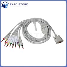 12-Lead ECG Cable Channe Wire for CONTEC ECG EKG Machine ECG1200G ECG90A ECG300G picture