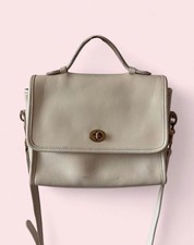 Coach M05D-9636 Vintage Leather Turnlock Crossbody Bag picture