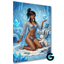 Avatar Korra The Legend of Korra Sexy Pin-Up Poster 66lb Heavyweight Print picture
