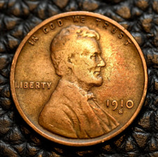 1910-S Lincoln Wheat Cent ~ GOOD (GD) Condition ~ COMBINED SHIPPING picture