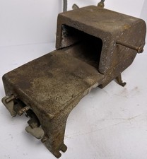 Vintage Johnson No 101 Bench Furnace Cast Iron Gas Forge Blacksmith 1930-1940s picture