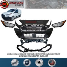 For 2019-2023 Ford Transit Connect Front Bumper Kit with Upper Radiator Support picture