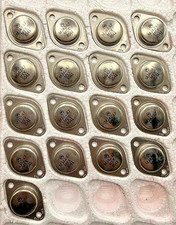 Motorola MJ4247 PNP Power Transistors TO-3 Metal Can NOS Lot of 17 Vintage picture