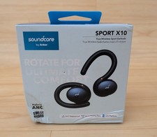 Soundcore Anker Sport X10 A3961 Wireless Bluetooth Earbuds Black ANC IPX7 picture