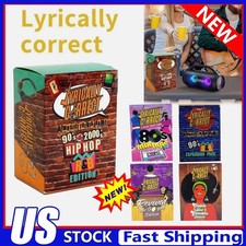 New Lyrically Correct Music Trivia Card Games Family Party Challenge Game Cards picture