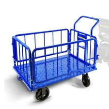Goodyear Cargo Trailer Heavy-Duty Utility Cart 1200 lbs Capacity GUO105 - Black picture